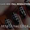 nail Design Ideas Black White