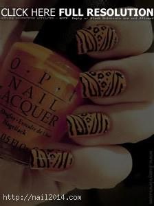 New Pattern Desigs Ideas Print Nail
