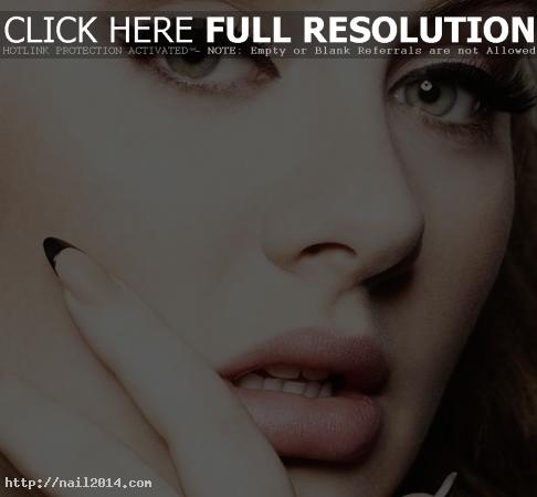 Nail Design Celebrity Adele Stiletto