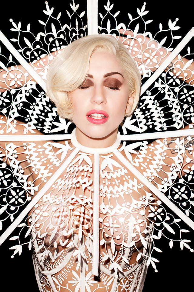 Lady Gaga On the Cover of Harper's Bazaar U.S. March