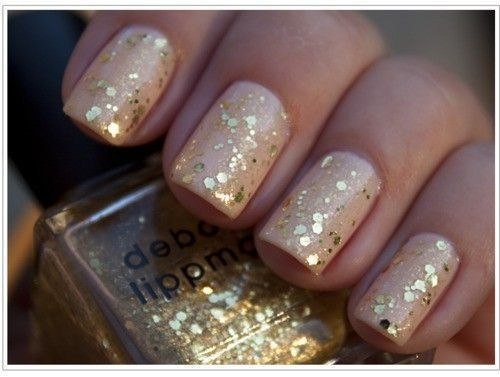 Golden Spot Nails