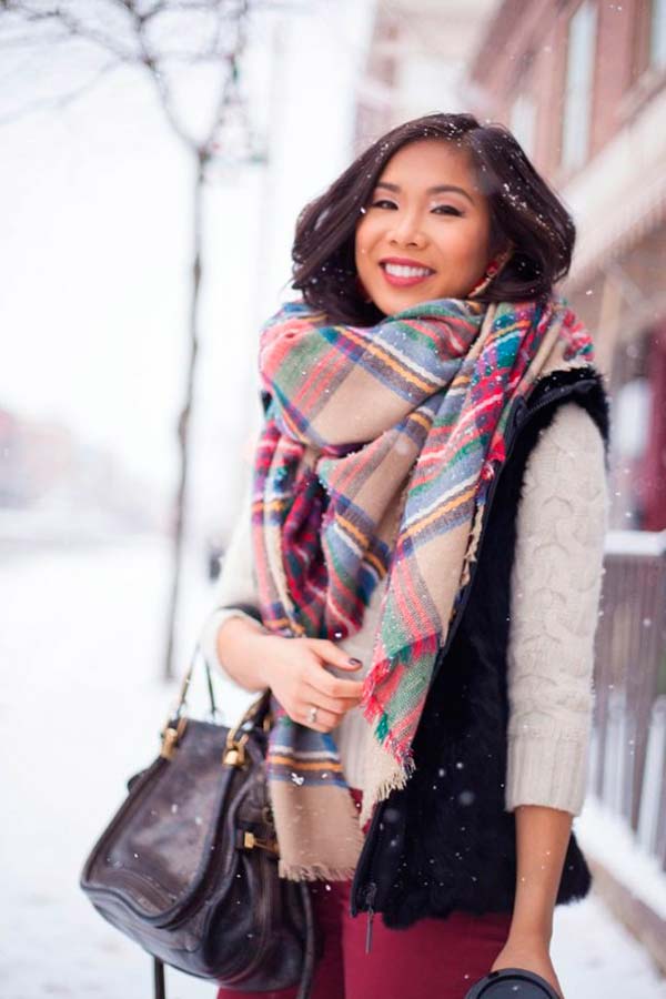 Winter Hairstyles to Wear When It's Snowing