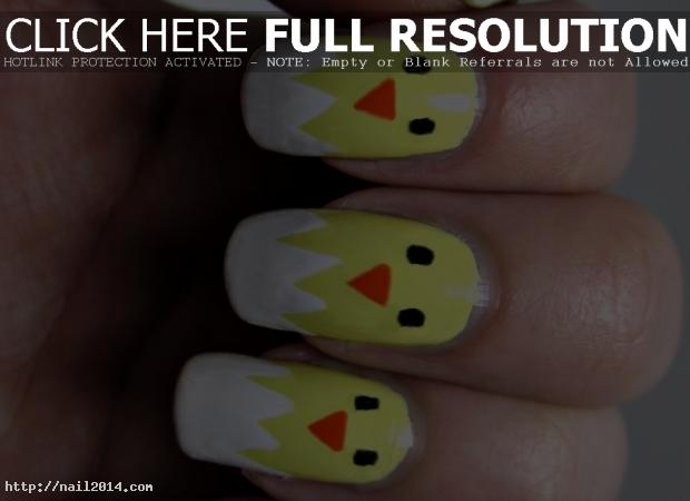 Nail Art Pattern Easter 2015