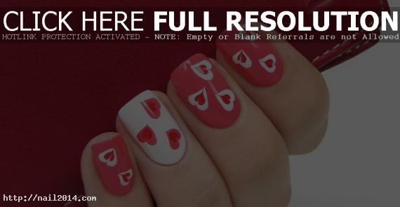 Love nail art design