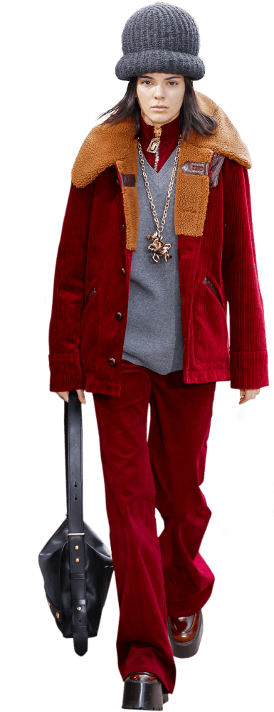 Model wearing Marc Jacobs clothes