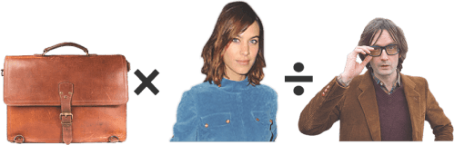 Composite image of Michelle Obama, Kurt Cobain, Elmo